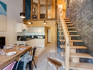 Fridge, microwave, dishwasher, cookware/dishes/utensils - Grand Roc (Val Claret) by Interhome (Tignes)