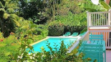 Estudio, 1 cama de matrimonio | Terraza o patio