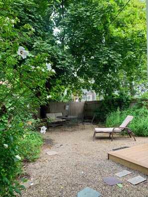 Terrace/patio - Short Walk to Downtown Saratoga! (Saratoga Springs)