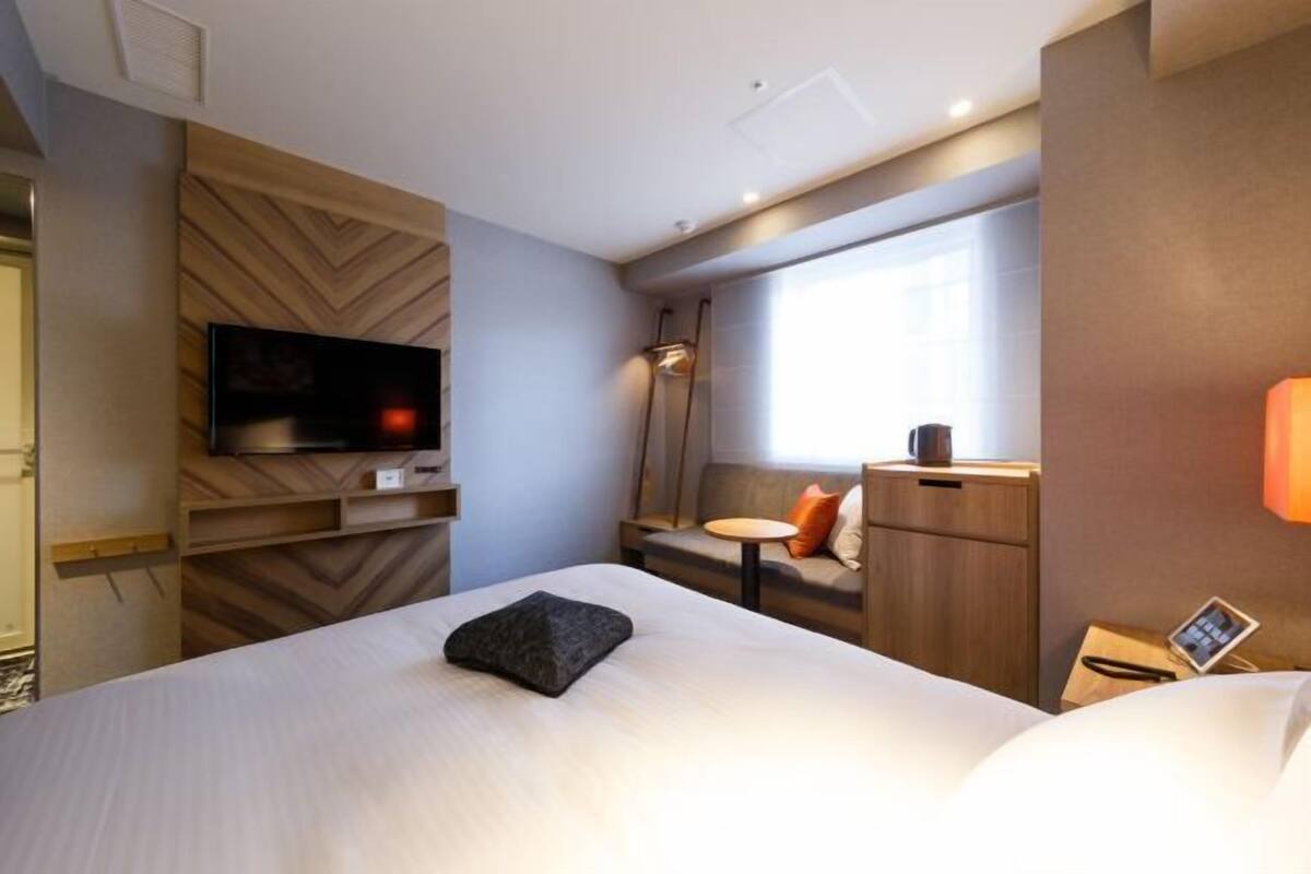 Blackout drapes, iron/ironing board (on request), WiFi (free)