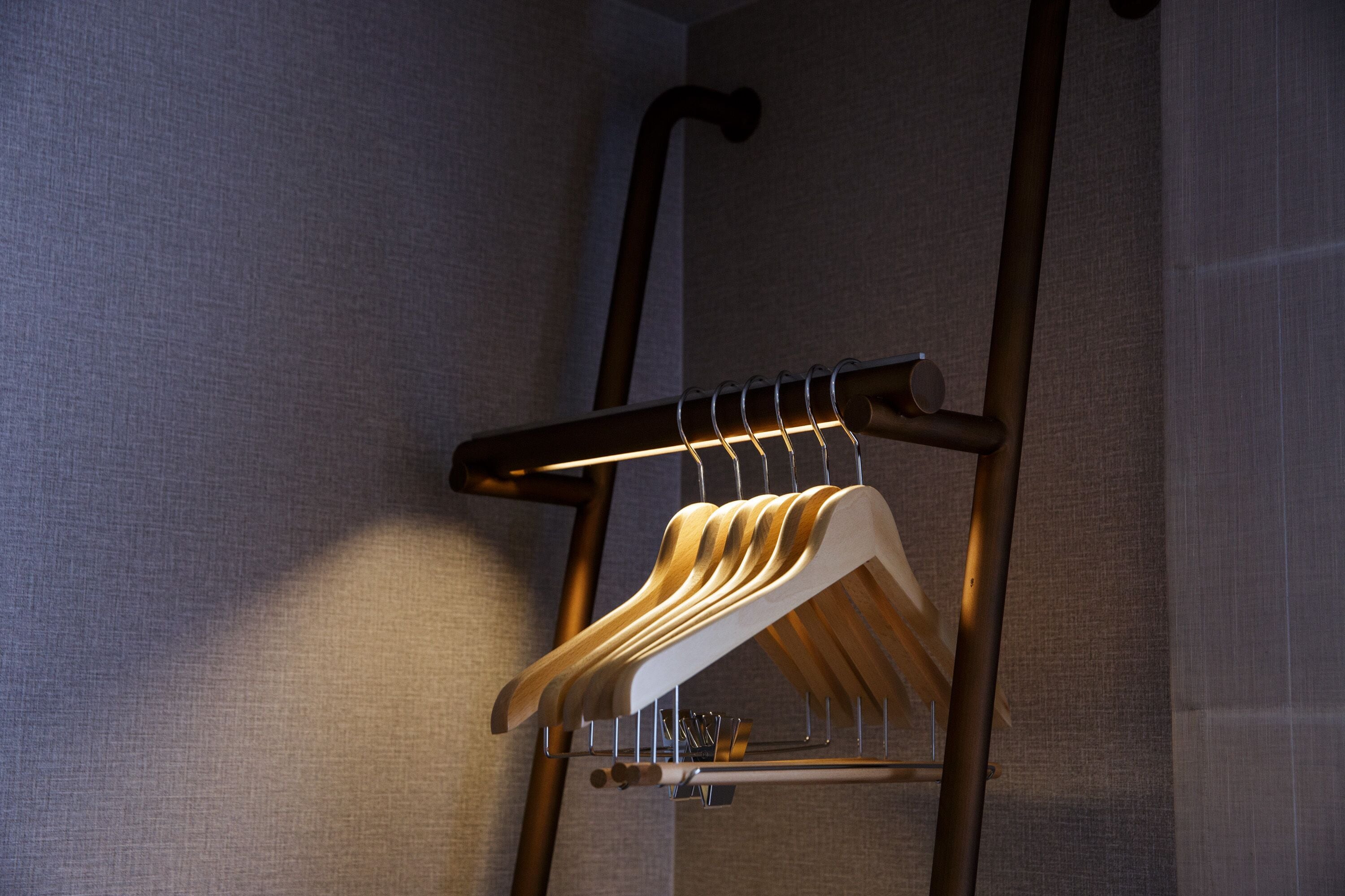 blackout curtains, iron/ironing board, free wifi, bed sheets