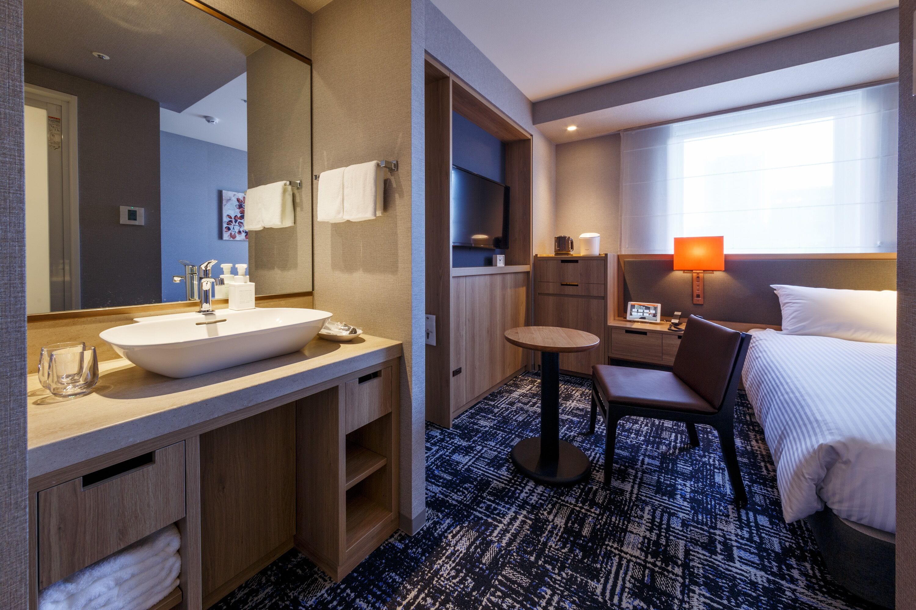 blackout curtains, iron/ironing board, free wifi, bed sheets