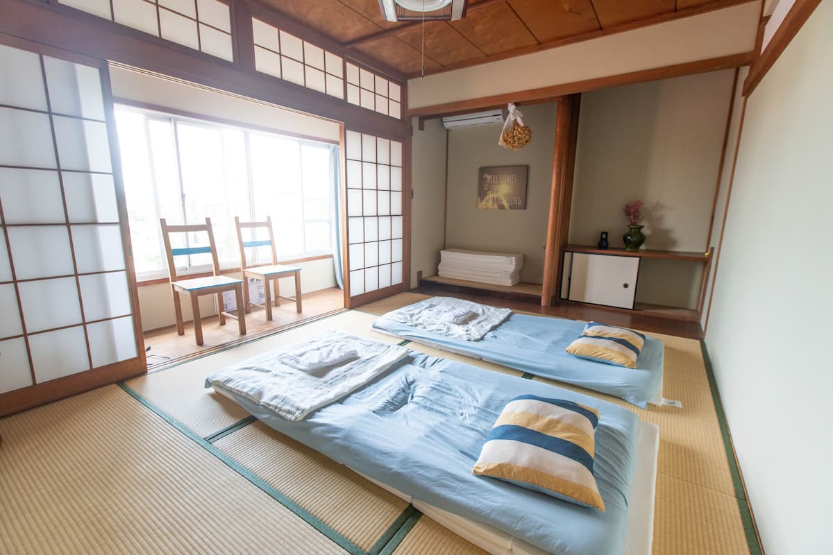 Camera Tradizionale (Japanese Style for 4 guests) | Una cassaforte in camera, Wi-Fi gratuito, lenzuola