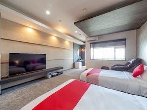 Free WiFi, bed sheets