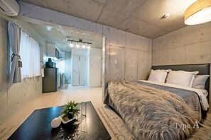 Studio Apartment STD | Blackout drapes, free WiFi, bed sheets - Grandouce Daikokucho (Osaka)