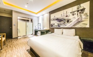 Bureau, chambres insonorisées, Wi-Fi gratuit, draps fournis