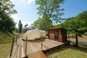 Kamar Double (La Bulle Lodge) | Teras/patio