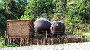 Double Room (La Bulle Ethnic') | Terrace/patio - Les Perles Catalanes (Vinca)