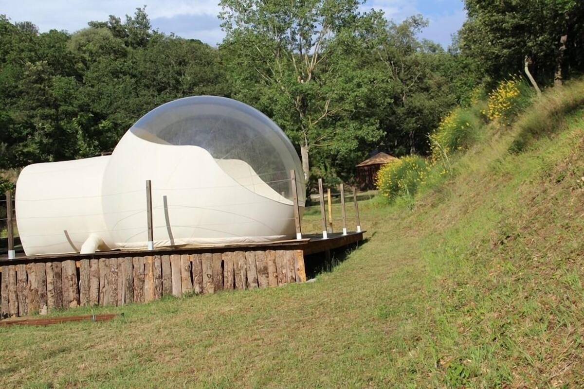 Double Room (La Bulle Lodge) | Cribs (free), bed sheets