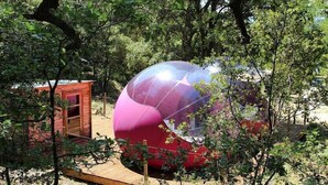 Double Room (La Bulle Glam') | Cribs (free), bed sheets - Les Perles Catalanes (Vinca)