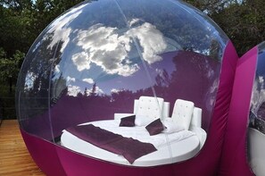 Double Room (La Bulle Glam') | Free cribs/infant beds, bed sheets - Les Perles Catalanes (Vinca)