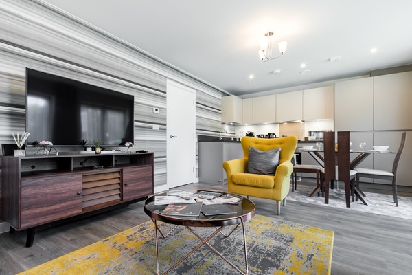 Apartment | Living area | Flat-screen TV