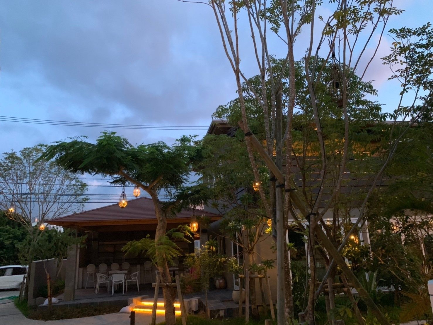 Fachada del alojamiento - Noche