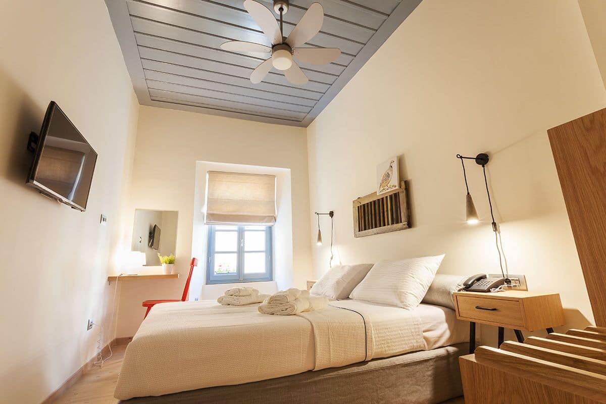 Deluxe Double Room, Balcony (Kiknos) | Premium bedding, minibar, desk, soundproofing