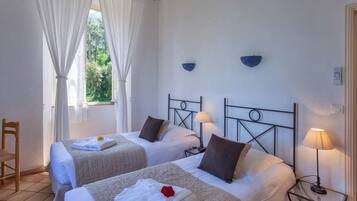 Twin Room | Premium bedding, Select Comfort beds, individually decorated