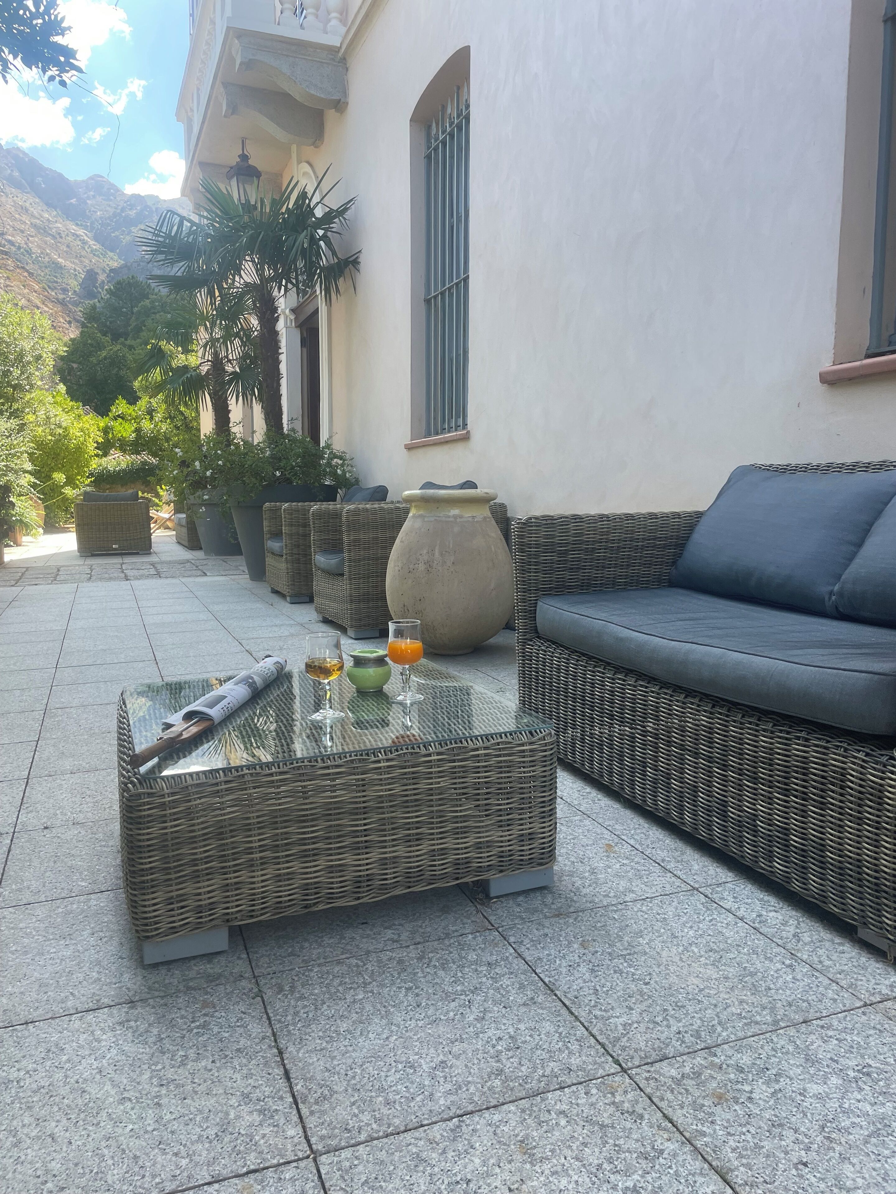 Façade de l’hébergement