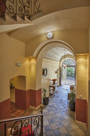 Interior entrance