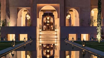 Front of property - evening/night