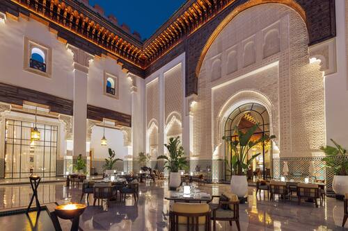 3 restaurants, breakfast, lunch, dinner served; Indian cuisine