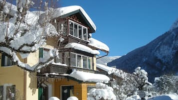 Façade de l’hébergement