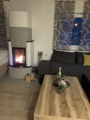 公寓 (Strandidyll 11) | 客廳 | 平面電視