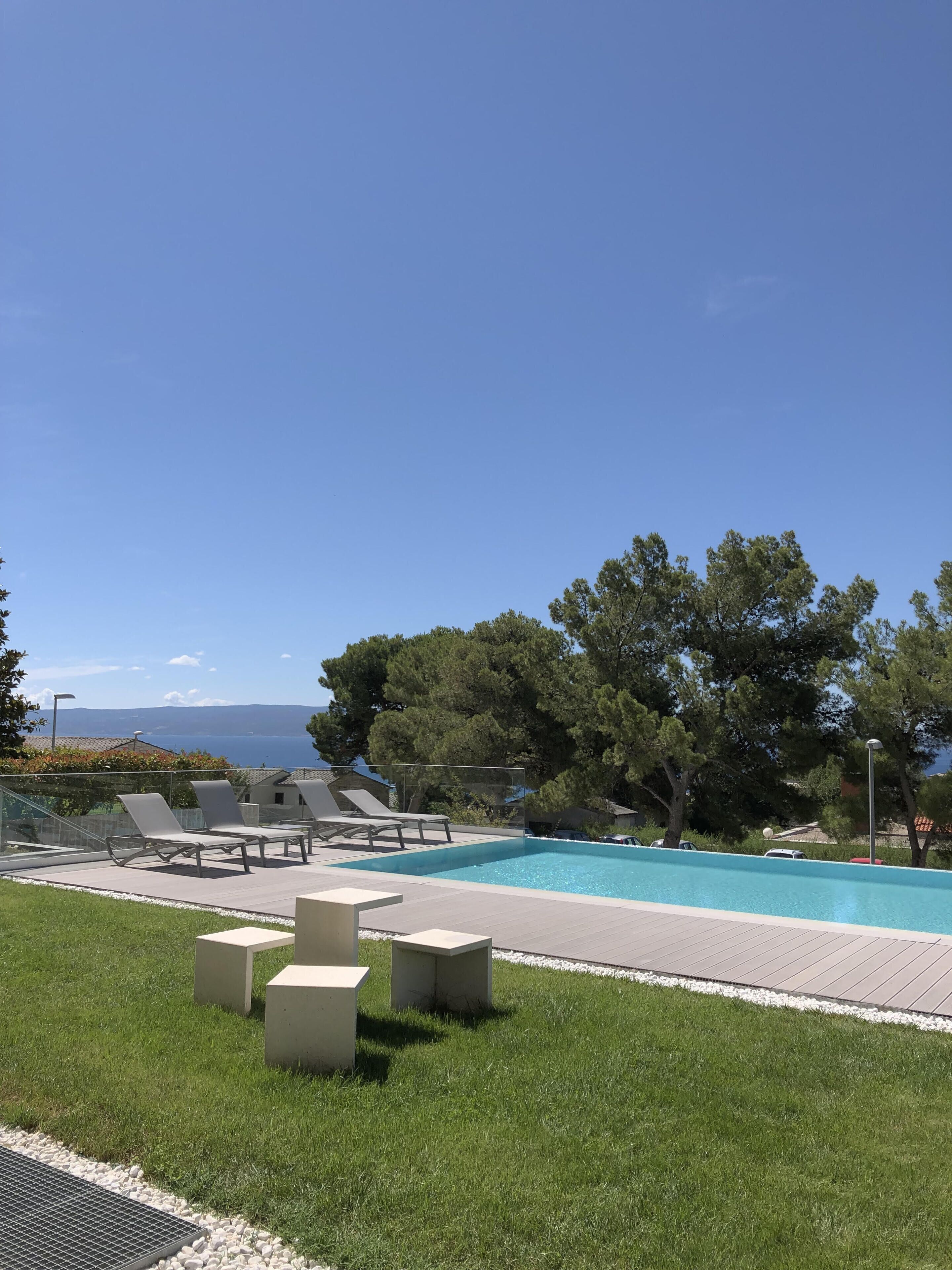 Seasonal outdoor pool