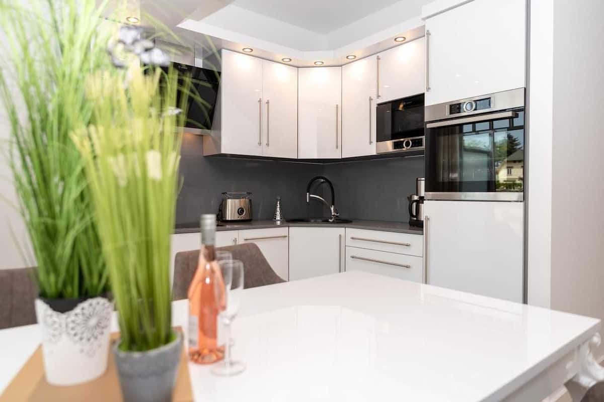 Apartment (2) | Private kitchen | Fridge, microwave, oven, dishwasher