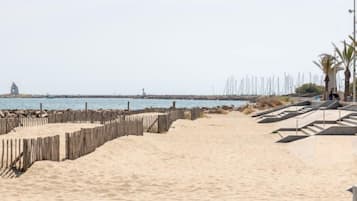 Tæt på stranden