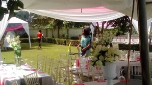 Outdoor wedding area - Kwamo Executive Lodge (Ejisu)