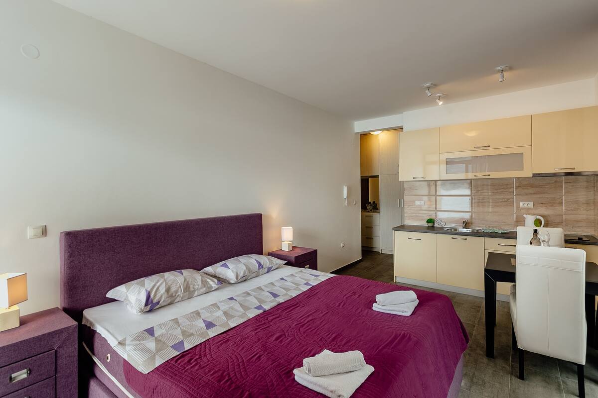 Studio, quang cảnh biển | 3 phòng ngủ, bàn, nôi (giường cho trẻ sơ sinh) miễn phí