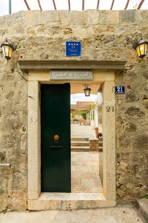 Ingang accommodatie