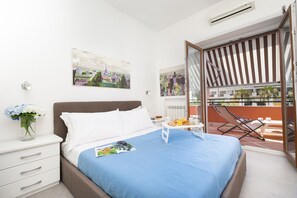 Traditional-Apartment, Terrasse, Stadtblick