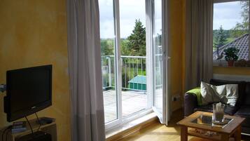 Apartment, 1 Bedroom, Balcony, Partial Lake View (On Top of Rate 79 Euro cleaning fee) | Balcony view