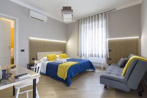 Comfort Double or Twin Room (4) | Premium bedding, soundproofing, free WiFi, bed sheets - B&B Il Tempio di Athena (Syracuse)