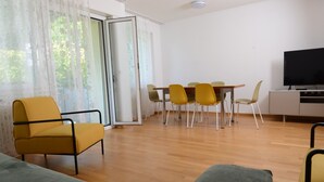 Apartment, 2 Bedrooms | Living area | Flat-screen TV - Dubai Apartment 2 (Lucerne)