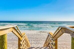 Beach nearby, beach towels