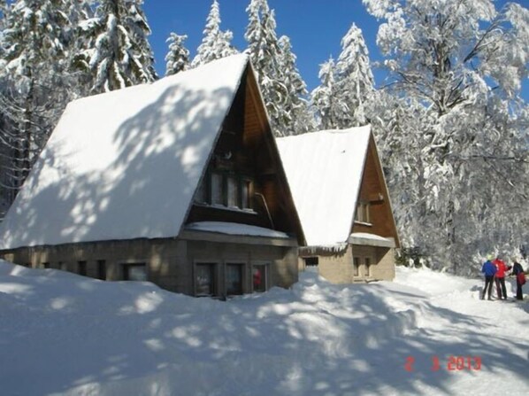 Front of property - Rennsteig Ferienhaus Ebertswiese (Floh)