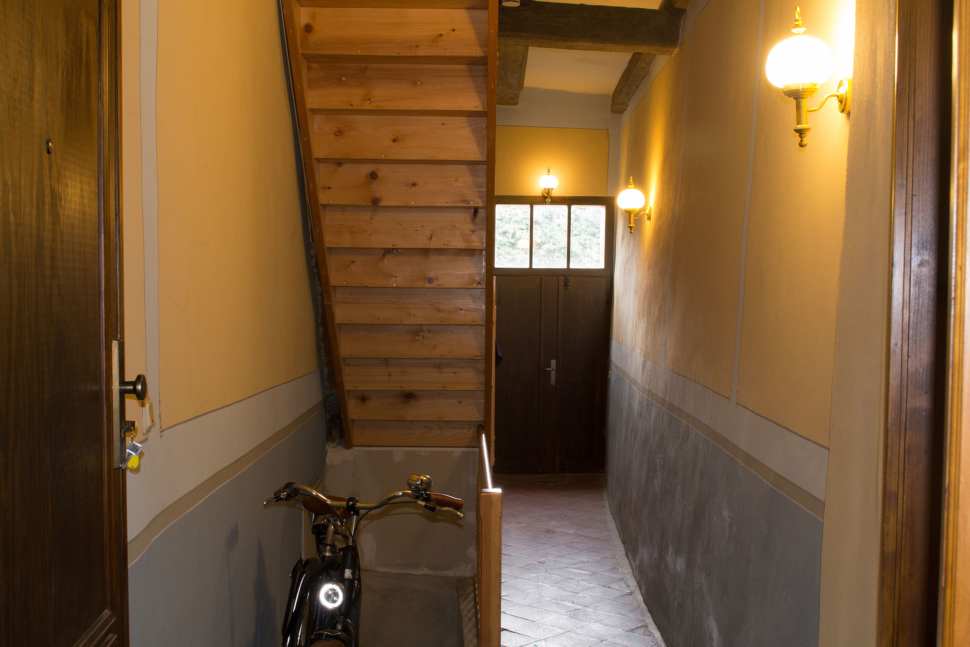 Entrada de la propiedad