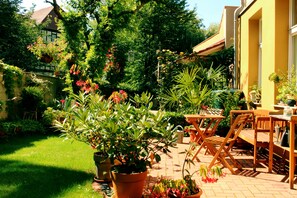 Apartment (Gartenterrasse) | Terrace/patio - Ferienwohnungen Stobenstrasse (Quedlinburg)