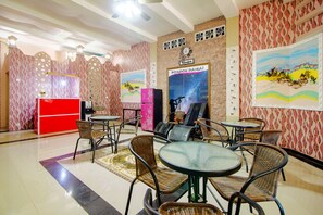 Sala de estar en el lobby