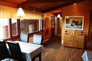 Cottage, 4 Bedrooms | Living area | Flat-screen TV, DVD player - Snorrastadir Farm Holidays (Borgarnes)