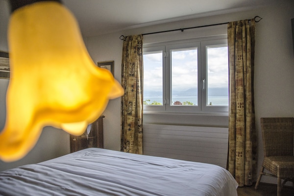 Quarto casal, vista para o lago | Vista para o lago