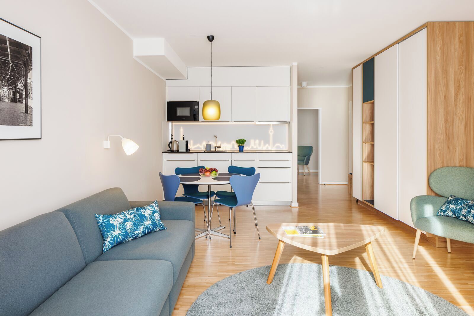 Apartment, 1 Bedroom | Private kitchen | Stovetop, coffee/tea maker, eco-friendly cleaning products