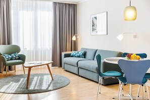 Apartment, 1 Bedroom | Living area
