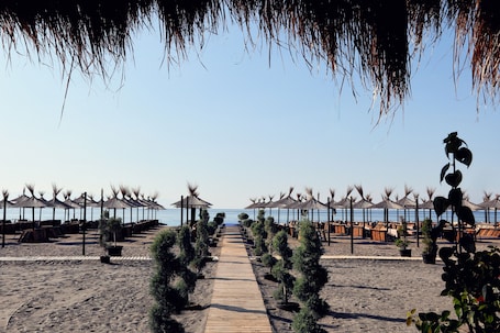 Private beach. Velipoja Grand Europa Resort, Affiliated by Meliá