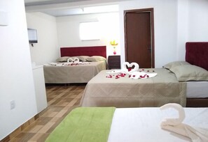 Familienzimmer, Mehrere Betten