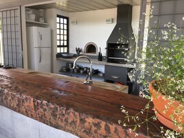 Área para churrasco/piquenique