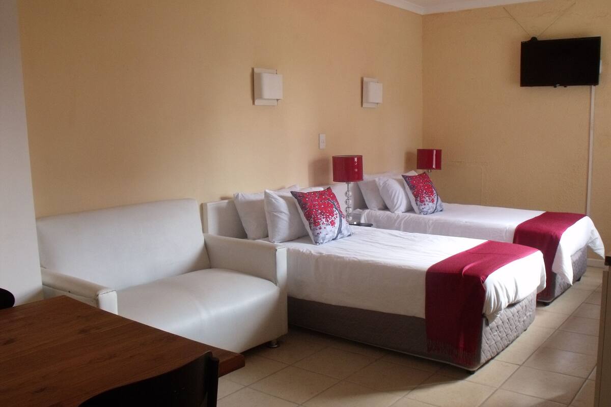 Twin Room (207 (7)) | Laptop workspace, iron/ironing board (on request), WiFi (free)