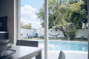 Outdoor pool - 2BR Home w/ Private Pool, Fire Pit & Grill / Near Springs (Port Richey)