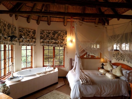 Select Comfort beds, in-room safe, individually decorated. Otters Den Self Catering Cottages
